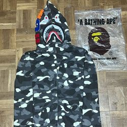 Black bape hoodie