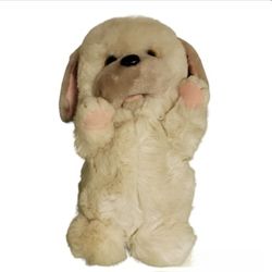 vintage 1982 applause Little Begger dog plush 14"