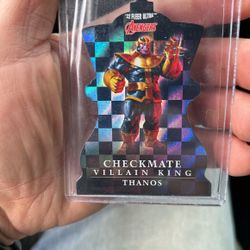 2022 Fleer Ultra Avengers Checkmate Villain King Thanos 