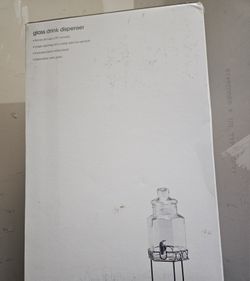 Glass Drink Dispenser