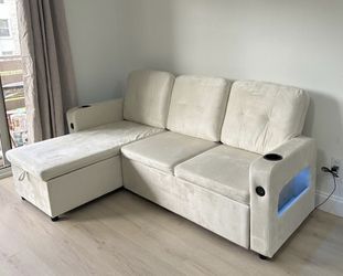 NEW pull out sleeper couch sofa
