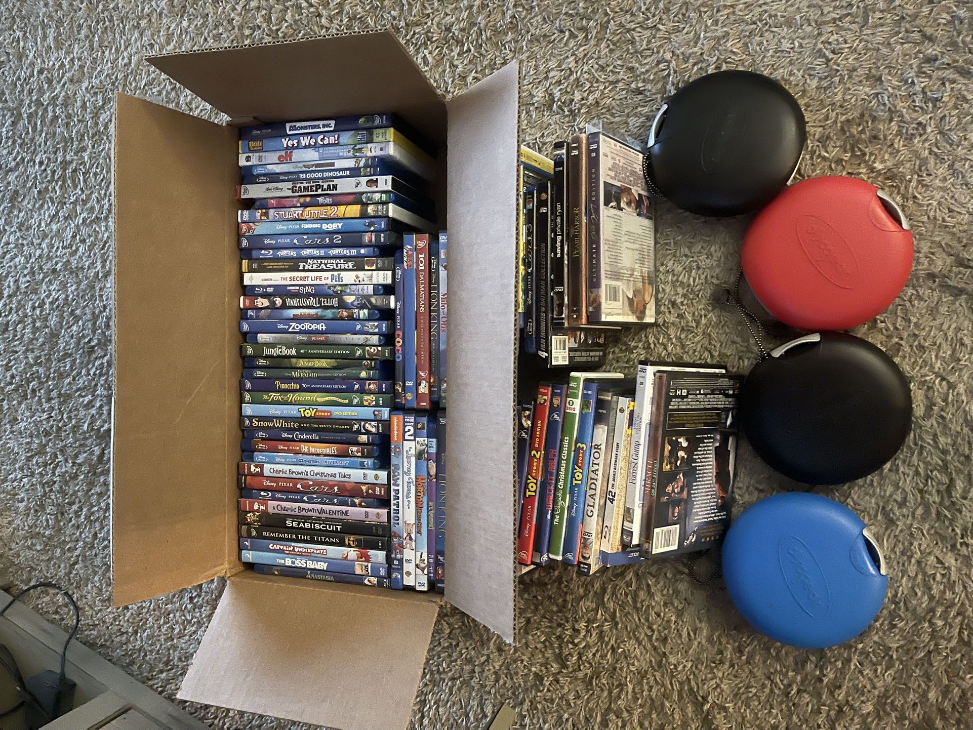 DVD lot 125+ Blu Ray / Disney / Family 