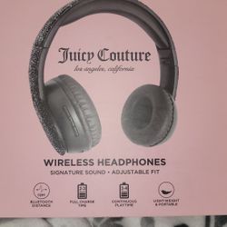 Juicy Couture Wireless Bluetooth Headphones 