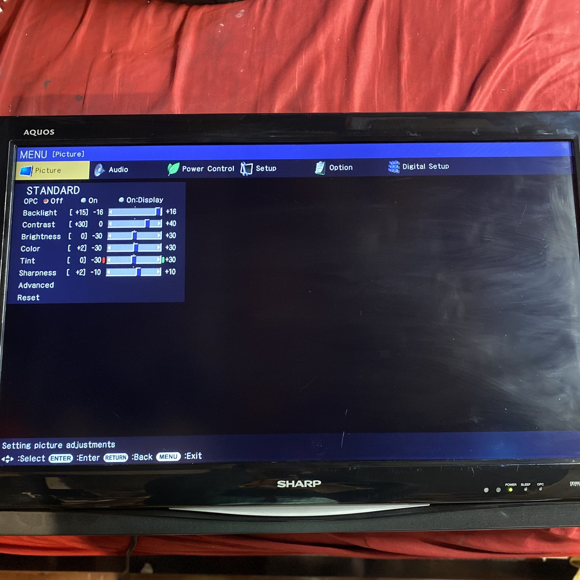 Sharp Liquid Crystal LC-C3242U 32" LCD HDTV (REMOTE INCLUDED)