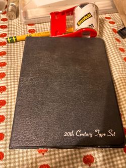 US 20th Century Type Coin Set Treasure Album Complete Book Silver Morgan Peace