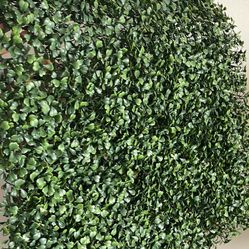Premium artificial hedge 20”x20” wall drop ivy wall 