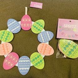 Easter Egg Wreath & Garland