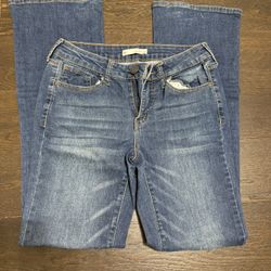 Low Rise Boot Cut Jeans