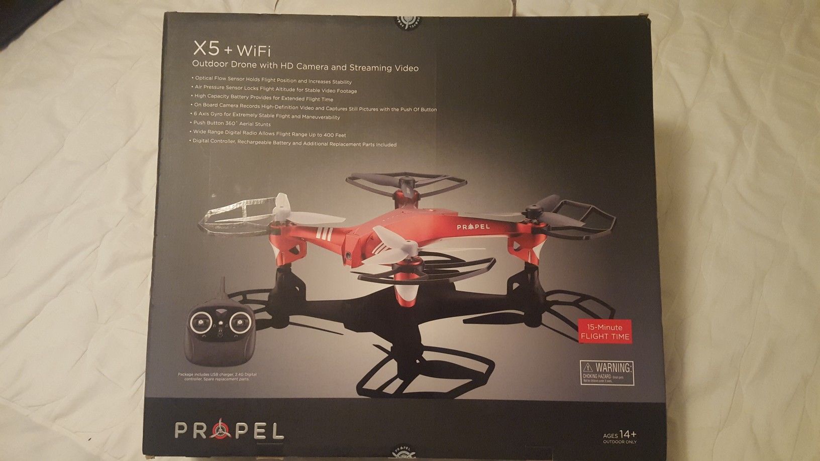 Propel X5 HD camera and video streaming Drone