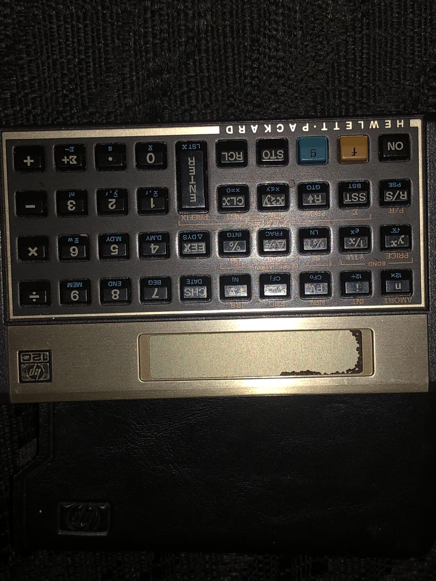Calculator used to calculate mortgage payments etc.