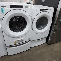 Whirlpool Front Load Washer And Dryer Set 
