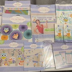 Baby Shower Party Supplies