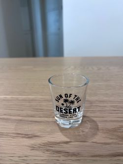Glass shot glass