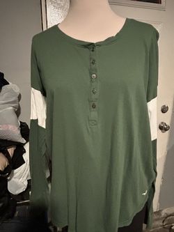 Hollister Green Long Sleeve