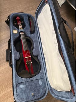 McNeela Electric Violin Set from Ireland – Complete with Case & Accessories