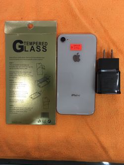 iPhone 8 64 GB Unlocked Pink Color Comes With Free Tempered Glass & Charger