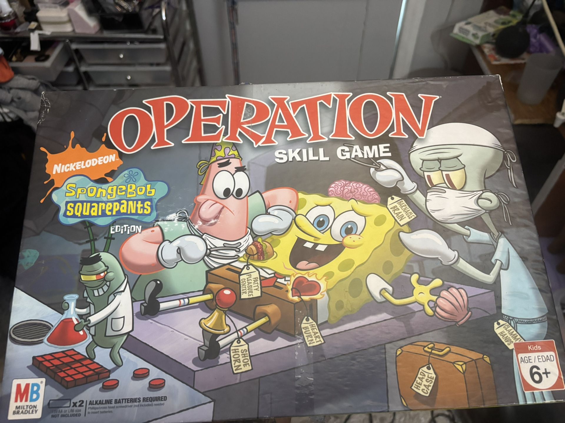 Sponge Bob Operation Game