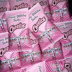 Lol Dolls Party Custom Chip Bags 