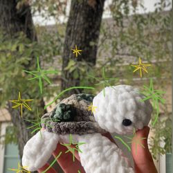 Mini Crochet Moss Turtle
