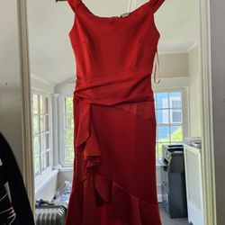 Red Evening Dress