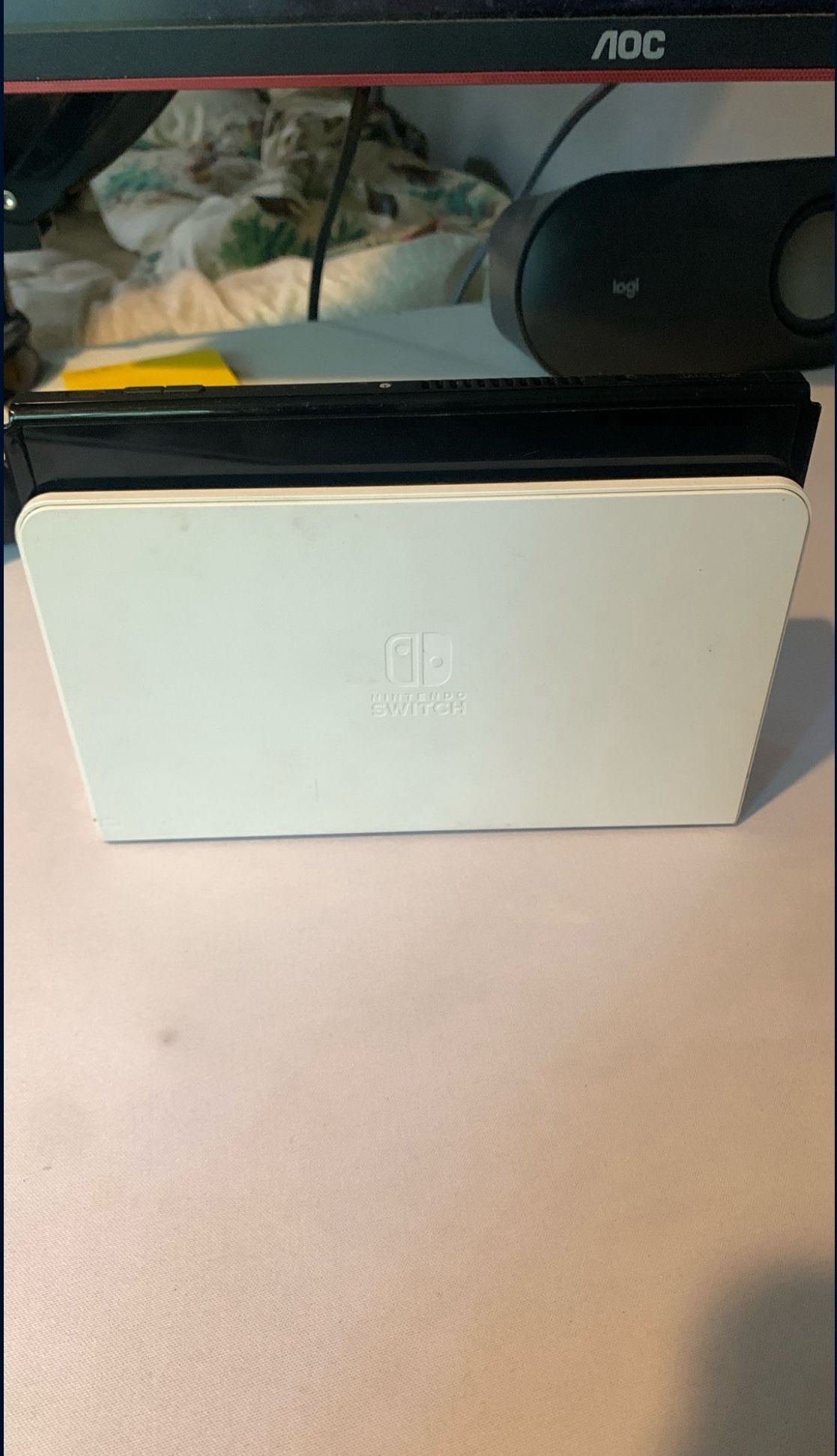 Nintendo Switch Oled With Mario Odyssey