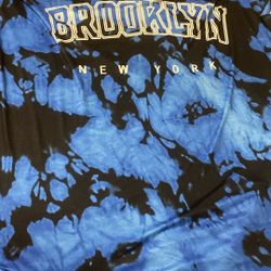 Brooklyn Shirt Black And Blue Size 3X