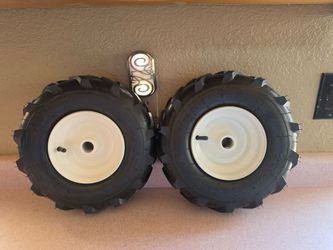 Tiller tires and wheels Tractor