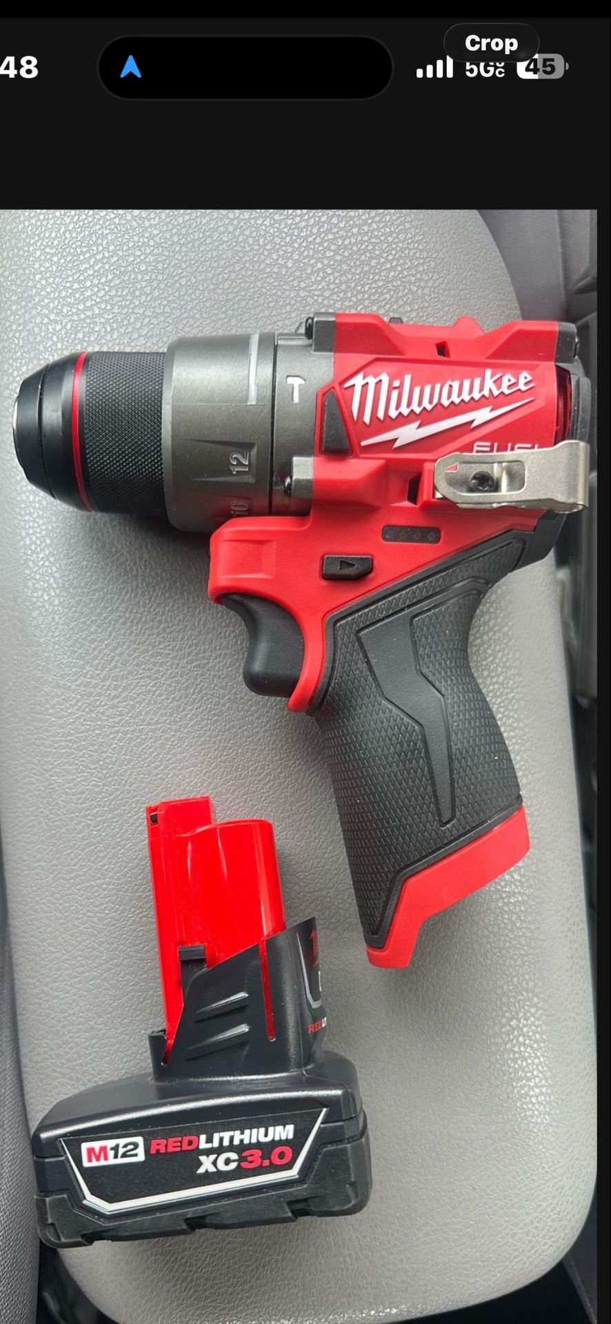 Milwaukee M12 FUEL 12V Lithium Ion Brushless Cordless 1/2 in. Drill Driver (Tool Only