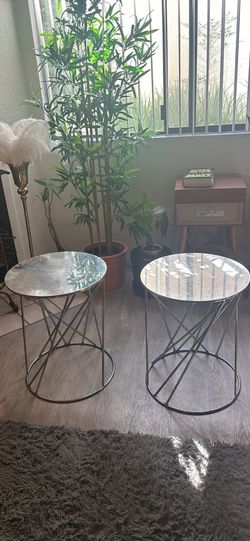 West Elm accent Tables