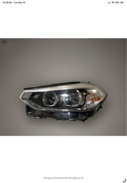 2018 19 2021 BMW X3 X4 LED w/oAdaptive Left Headlight Used OEM SHELL (contact info removed)-02