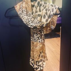 New! Chiffon Scarf 