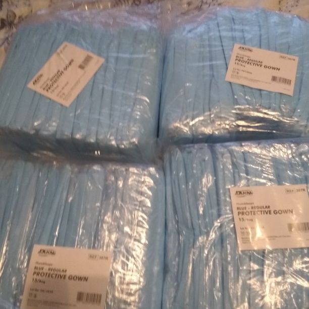 58 Brand New Disposable Hospital Gowns