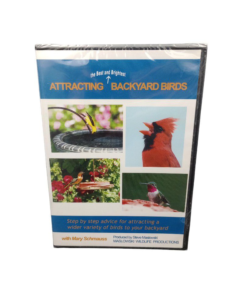 Attracting The Best and Brightest Backyard Birds DVD with Mary Schmauss

