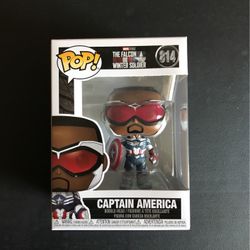The Falcon And The Winter Soldier Captain America Funko Pop
