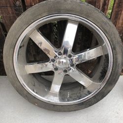 24’ Tires And Wheels