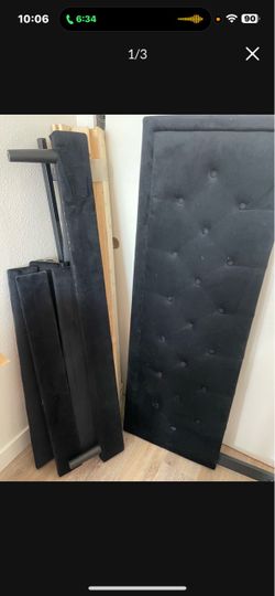 Queen size bed frame. Perfect condition