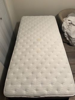 twin mattress and base