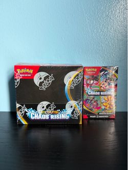 Pokémon Chaos Rising Boister Bundle and Box