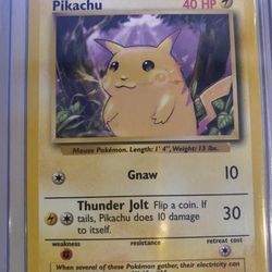 Red Cheek Pikachu 1995 Mint!