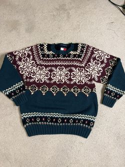 Tommy Hilfiger Wool/cotton Sweater Large 