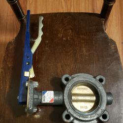 NIBCO butterfly Valve & Lever (New)