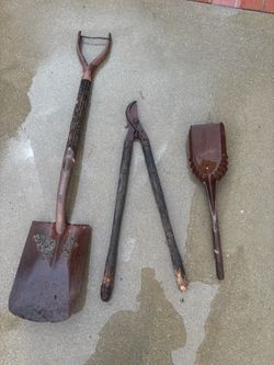 Vintage gardening tools