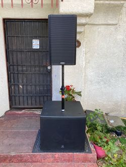 Qsc K12.2 Speaker & Jbl Eon-618 Bottom Bass