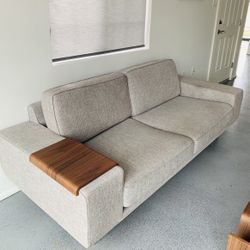 MCM Scandinavian Grey Couch 