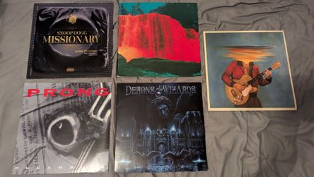 These 5 Vinyl Record Albums