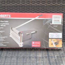 ROBERTS Multi- Floor Cutter 13" wide & 1/2" thick with angle guide 0 - 45 degree.