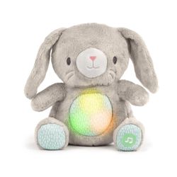 Ingenuity Heart to Hugs Sylvi Bunny Soothing Plush Toy Grey for Ages 0 Months +
