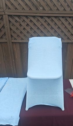 Stretch Chair Covers, Universal Fitted, Frozen party. Wedding etc.