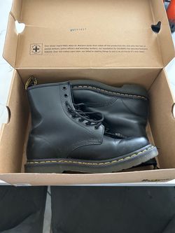 Black matte doc martins