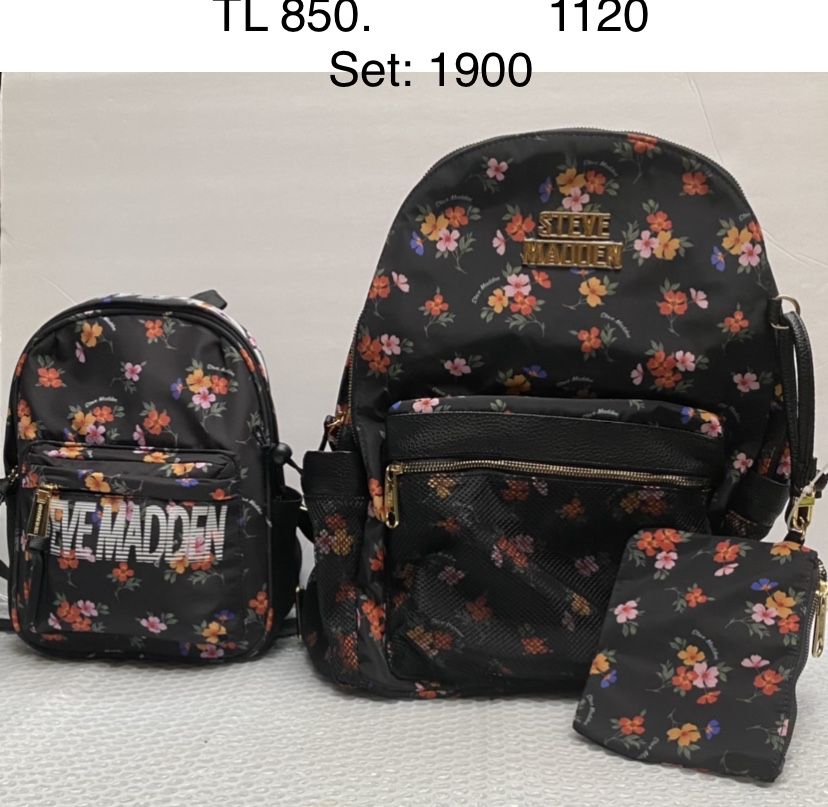 Steve Madden Backpack ( A Set if Two)